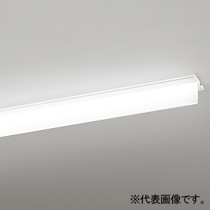 オーデリック LEDベースライト ≪LED-SLIM≫ 連結中間部用 導光パネルタイプ Cチャンネル回避型 3200lmタイプ LED一体型 昼白色 非調光タイプ OD301210B