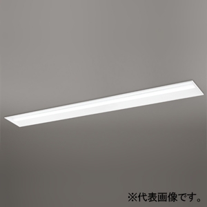 オーデリック LEDベースライト ≪LED-LINE≫ 埋込型 110形 下面開放型(幅300mm) 10000lmタイプ FLR110W×2灯相当 LEDユニット型 昼光色 非調光タイプ XD504012P2A