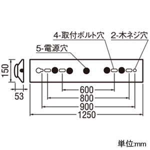 オーデリック LEDベースライト ≪LED-LINE≫ R15 クラス2 直付型 40形 逆富士型(幅150mm) 6900lmタイプ Hf32W高出力×2灯相当 LEDユニット型 昼光色 非調光タイプ LEDベースライト ≪LED-LINE≫ R15 クラス2 直付型 40形 逆富士型(幅150mm) 6900lmタイプ Hf32W高出力×2灯相当 LEDユニット型 昼光色 非調光タイプ XL501002R6A 画像2