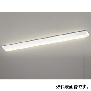 オーデリック LEDベースライト ≪LED-LINE≫ R15 クラス2 直付型 40形 逆富士型(幅150mm) 6900lmタイプ Hf32W高出力×2灯相当 LEDユニット型 電球色 非調光タイプ プルスイッチ付 LEDベースライト ≪LED-LINE≫ R15 クラス2 直付型 40形 逆富士型(幅150mm) 6900lmタイプ Hf32W高出力×2灯相当 LEDユニット型 電球色 非調光タイプ プルスイッチ付 XL501102R6E