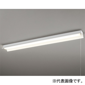 オーデリック LEDベースライト ≪LED-LINE≫ R15 クラス2 直付型 40形 反射笠付 4000lmタイプ FLR40W×2灯相当 LEDユニット型 電球色 非調光タイプ プルスイッチ付 LEDベースライト ≪LED-LINE≫ R15 クラス2 直付型 40形 反射笠付 4000lmタイプ FLR40W×2灯相当 LEDユニット型 電球色 非調光タイプ プルスイッチ付 XL501111R2E