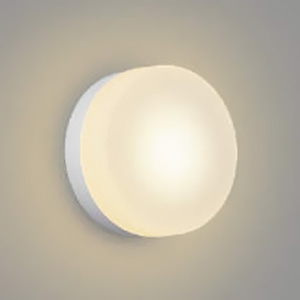 コイズミ照明 【生産完了品】LED浴室灯 防雨・防湿型 白熱球60W相当 非調光 電球色 白 AW50470