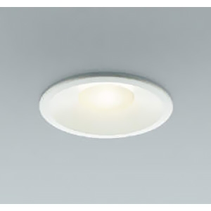 コイズミ照明 LED浅型パネルダウンライト ベースタイプ 高気密SB形 白熱球100W相当 埋込穴φ100mm 散光配光 非調光 温白色 ファインホワイト AD51092