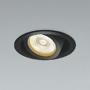 コイズミ照明 LEDユニバーサルダウンライト 高気密SB形 白熱球100W相当 埋込穴φ100mm 中角配光 調光 電球色 ブラック AD1153B27