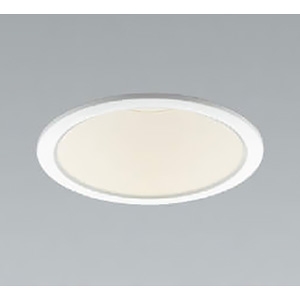 コイズミ照明 LEDコンフォートダウンライト ベースタイプ M形 白熱球100W相当 埋込穴φ125mm 拡散配光 非調光 温白色 AD53285