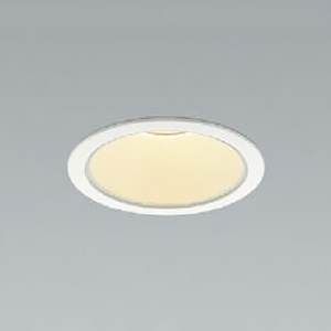 コイズミ照明 LEDコンフォートダウンライト ベースタイプ M形 白熱球100W相当 埋込穴φ75mm 拡散配光 非調光 電球色(2700K) AD53369
