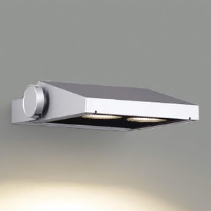 コイズミ照明 LEDエクステリアフラッドライト 防雨型 広角配光 8000lmクラス HID150W相当 非調光 白色 シルバー XU50881