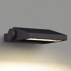 コイズミ照明 LEDエクステリアフラッドライト 防雨型 看板用ワイド配光 8000lmクラス HID150W相当 非調光 電球色 黒 XU50886