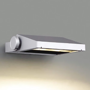 コイズミ照明 LEDエクステリアフラッドライト 防雨型 看板用ワイド配光 8000lmクラス HID150W相当 非調光 白色 シルバー XU50882