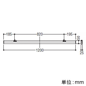 コイズミ照明 【生産完了品】LEDベースライト 《ソリッドシームレススリム》 プラグタイプ 調光 電球色(2700K) 白 LEDベースライト 《ソリッドシームレススリム》 プラグタイプ 調光 電球色(2700K) 白 AH51772 画像2