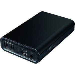 サンワサプライ モバイルバッテリー コンパクトタイプ AC USB出力対応 ブラック モバイルバッテリー コンパクトタイプ AC USB出力対応 ブラック BTL-RDC14