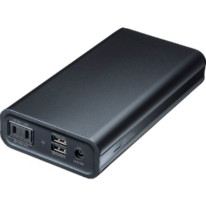 サンワサプライ モバイルバッテリー AC USB出力対応 ブラック モバイルバッテリー AC USB出力対応 ブラック BTL-RDC16
