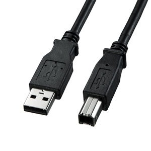 サンワサプライ USB2.0ケーブル 2重シールド ツイストペア ブラック 1m USB2.0ケーブル 2重シールド ツイストペア ブラック 1m KU20-1BKK2