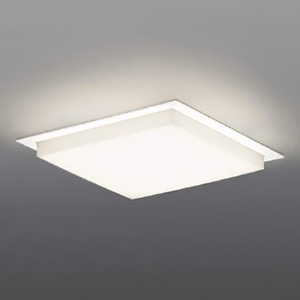 コイズミ照明 【生産完了品】LEDベースライト 半埋込型 4100lmクラス 調光 白色 AD92232+AE50810