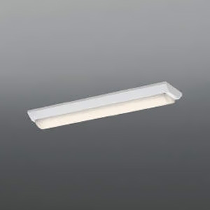 コイズミ照明 LEDベースライト 20形 直付型 逆富士・1灯用 W150 3200lmクラス 非調光 温白色 AH92037L+AE49443L