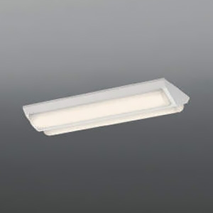 コイズミ照明 LEDベースライト 20形 直付型 逆富士・2灯用 W230 1600lmクラス 非調光 白色 AH92039L+AE49452L