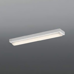 コイズミ照明 LEDベースライト 20形 直付型 トラフ・1灯用 1600lmクラス 非調光 温白色 AH92040L+AE49447L