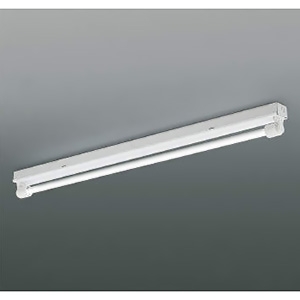 コイズミ照明 直管形LEDランプ搭載ベースライト 直付型 防雨・防湿型 トラフ・1灯用 非調光 昼白色 XU90151L+XE46423L