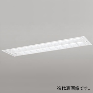 オーデリック LEDベースライト ≪LED-TUBE≫ R15 クラス2 埋込型 40形 下面開放型 2灯用 幅広タイプ ルーバー付 3400lmタイプ Hf32W高出力×2灯相当 LEDランプ型 片側給電・片側配線タイプ 昼白色 非調光タイプ LEDベースライト ≪LED-TUBE≫ R15 クラス2 埋込型 40形 下面開放型 2灯用 幅広タイプ ルーバー付 3400lmタイプ Hf32W高出力×2灯相当 LEDランプ型 片側給電・片側配線タイプ 昼白色 非調光タイプ XD566103R2