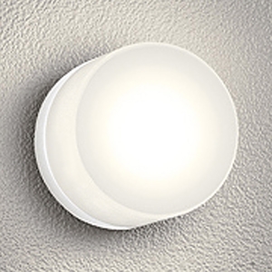 オーデリック 業務用LEDバスルームライト 防雨・防湿型 高演色LED 白熱灯器具60W相当 LED電球フラット形 口金GX53-1 電球色 ねじ込式〜昼光色 Bluetooth&reg;調光・調色 オフホワイト OG264001BR