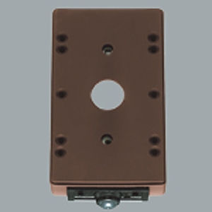 オーデリック ベース型センサー 防雨型 人感センサーモード切替型 壁面取付専用 鉄錆色 OA253135