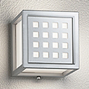 オーデリック LEDポーチライト 防雨・防湿型 高演色LED 白熱灯器具60W相当 LED一体型 電球色 壁面・天井面取付兼用 マットシルバー OG254616R