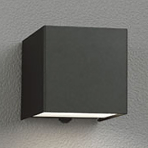 オーデリック LEDポーチライト 防雨型 高演色LED 下面配光タイプ 人感センサーモード切替型 LED一体型 電球色 壁面取付専用 黒色 OG254384R