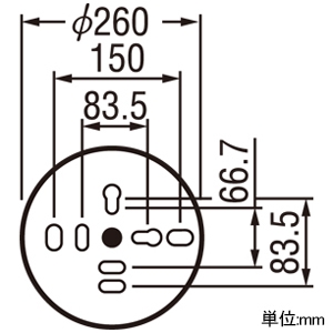 オーデリック LED薄型ポーチライト 防雨型 FCL20W相当 LED電球フラット形 口金GX53-1a 昼白色 ねじ込式 壁面・天井面取付兼用 LED薄型ポーチライト 防雨型 FCL20W相当 LED電球フラット形 口金GX53-1a 昼白色 ねじ込式 壁面・天井面取付兼用 OG254960ND 画像2