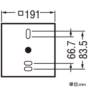 オーデリック 【生産完了品】LEDポーチライト 防雨型 白熱灯器具60W相当 LED電球フラット形 口金GX53-1 電球色 壁面・天井面取付兼用 マットシルバー 別売センサー対応 LEDポーチライト 防雨型 白熱灯器具60W相当 LED電球フラット形 口金GX53-1 電球色 壁面・天井面取付兼用 マットシルバー 別売センサー対応 OG254979LC 画像2