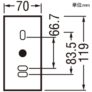 オーデリック 【生産完了品】LEDポーチライト 防雨・防湿型 白熱灯器具60W相当 LED電球ミニクリプトン形 口金E17 電球色 ねじ込式 壁面取付専用 オフホワイト 別売センサー対応 LEDポーチライト 防雨・防湿型 白熱灯器具60W相当 LED電球ミニクリプトン形 口金E17 電球色 ねじ込式 壁面取付専用 オフホワイト 別売センサー対応 OG041248LCR 画像2