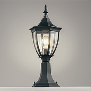 LED門柱灯 防雨型 白熱灯器具40W相当 LED電球フィラメント形 口金E26 電球色 化粧ネジ式 OG042146LC
