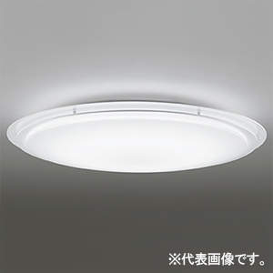オーデリック LEDシーリングライト 高演色LED 〜12畳用 LED一体型 電球色〜昼光色 調光・調色タイプ リモコン付属 OL251441R