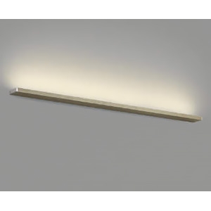 コイズミ照明 LED一体型薄型ブラケットライト FHF32W相当 調光調色 電球色〜昼白色 グレイッシュウッド色木目柄 AB52403