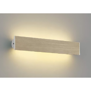 コイズミ照明 LED一体型ブラケットライト セード可動タイプ FL15W相当 調光 電球色 グレイッシュウッド色木目柄 AB52418