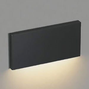 コイズミ照明 LED一体型フットライト 《arkia》 非調光 電球色 断熱施工対応 マットブラック LED一体型フットライト 《arkia》 非調光 電球色 断熱施工対応 マットブラック AB52211