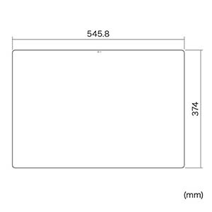 サンワサプライ 【生産完了品】Apple iMac 24インチ Retinaモデル用液晶保護反射防止フィルム Apple iMac 24インチ Retinaモデル用液晶保護反射防止フィルム LCD-IM240 画像2