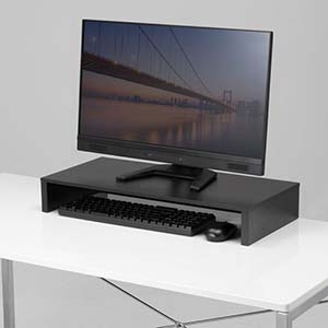 サンワサプライ 机上液晶モニタスタンド 机上液晶モニタスタンド MR-LC101BKN 画像2