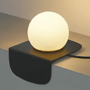 コイズミ照明 LED一体型テーブルスタンド 白熱球60W相当 非調光 電球色 スイッチ付 マットブラック LED一体型テーブルスタンド 白熱球60W相当 非調光 電球色 スイッチ付 マットブラック AT51304