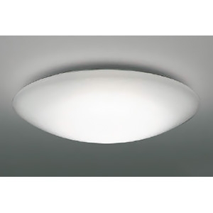 コイズミ照明 LED一体型シーリングライト 〜8畳用 調光調色 電球色〜昼光色 リモコン付 AH52388