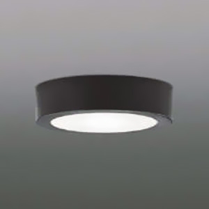 コイズミ照明 LED一体型薄型シーリングライト 白熱球100W相当 非調光 温白色 黒 LED一体型薄型シーリングライト 白熱球100W相当 非調光 温白色 黒 AH52295