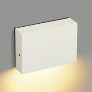 コイズミ照明 LED一体型フットライト 《arkia》 防雨型 電球色 サテンホワイト LED一体型フットライト 《arkia》 防雨型 電球色 サテンホワイト AU52544