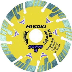 HiKOKI ダイヤモンドカッター 105mmX20 (波セグ) プロテクタ 0032-4698