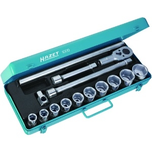 HAZET ソケットレンチセット(6角タイプ・差込角19.0mm) ソケットレンチセット(6角タイプ・差込角19.0mm) 1000