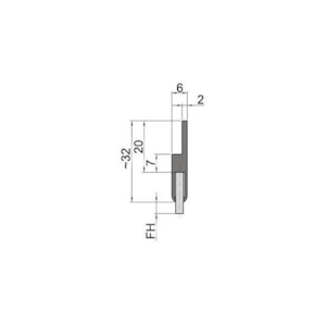 バーテック バーカットCHSタイプ BF6-CHS 25M NY0.2黒 バーカットCHSタイプ BF6-CHS 25M NY0.2黒 21190625 画像2