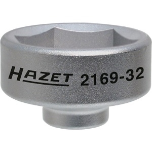HAZET カップ式オイルフィルターレンチ(6角) 差込角9.5mm 2169-32