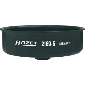 HAZET カップ式オイルフィルターレンチ18角 フィルター径135差込12.7 2169-5