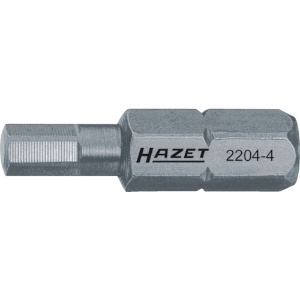 HAZET ビット(差込角6.35mm) 対辺7.0mm 2204-7