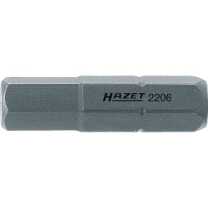 HAZET ビット(差込角8mm) 対辺10mm ビット(差込角8mm) 対辺10mm 2206-10