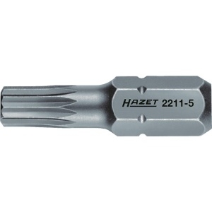 HAZET ビット(差込角6.35mm) 刃先M4 ビット(差込角6.35mm) 刃先M4 2211-4