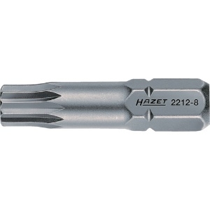 HAZET ビット(差込角8mm) 刃先M10 ビット(差込角8mm) 刃先M10 2212-10